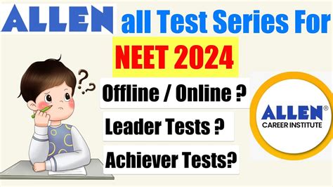 test series package|allen online test series.